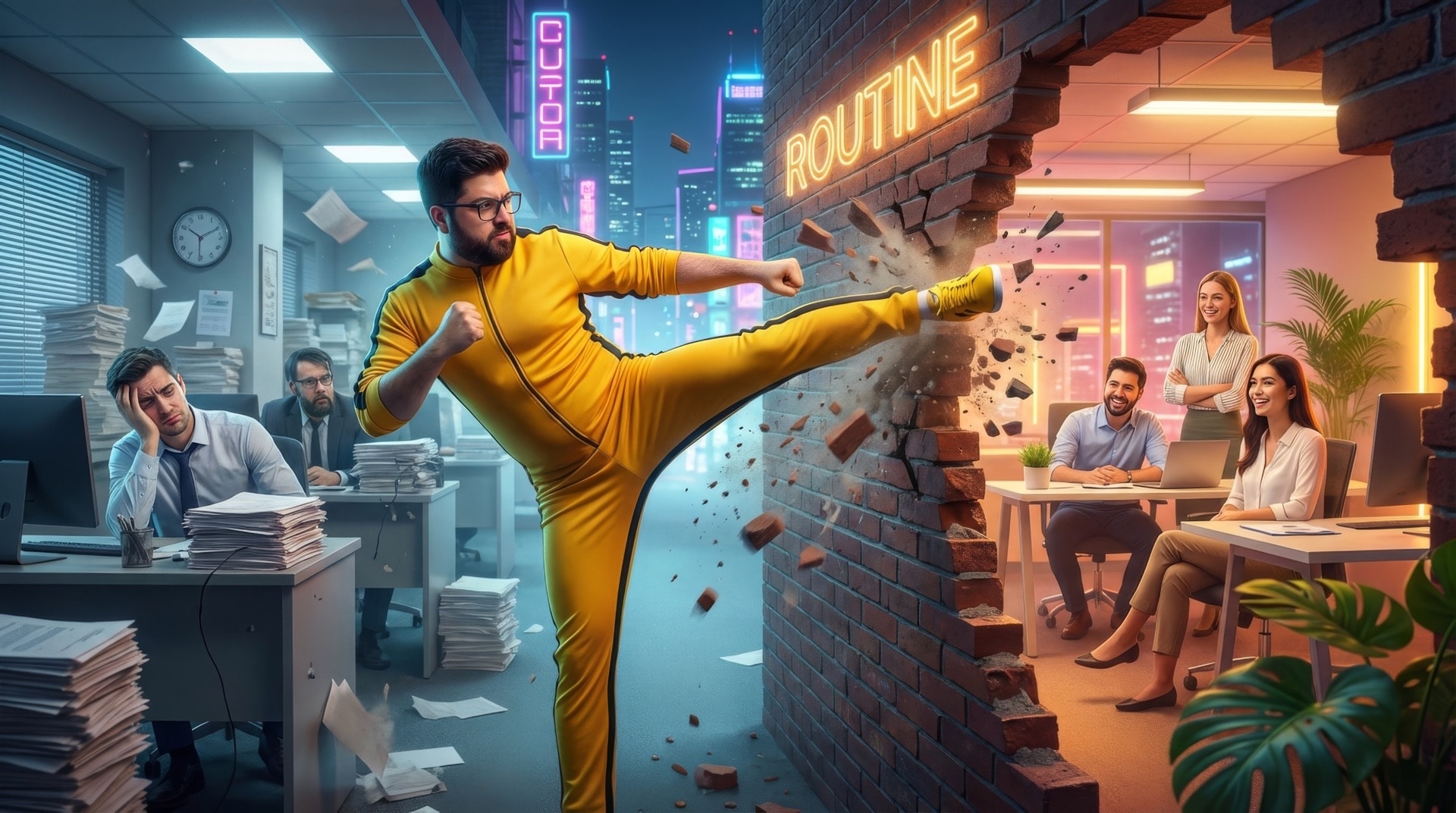 AKTURIO bricht Routine-Mauern ein